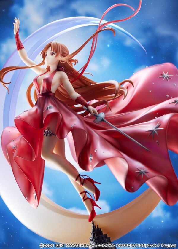 Estatua Asuna Crystal Dress