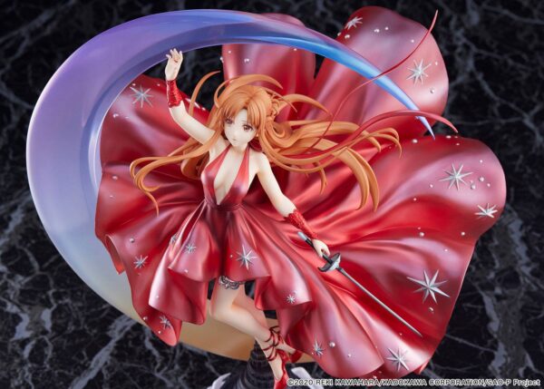 Estatua Asuna Crystal Dress