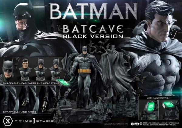 Estatua Batman Batcave Black Version