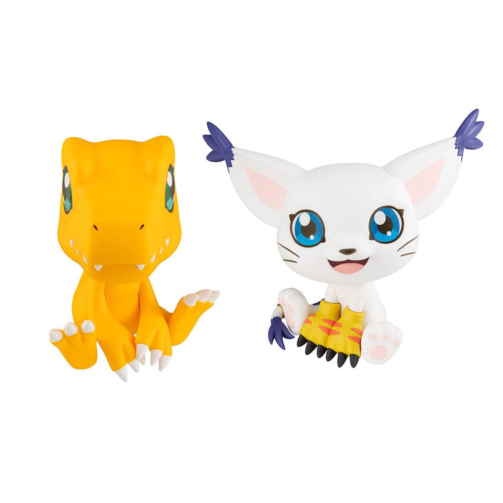 Estatuas Tailmon y Agumon Limited