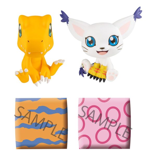 Estatuas Tailmon y Agumon Limited