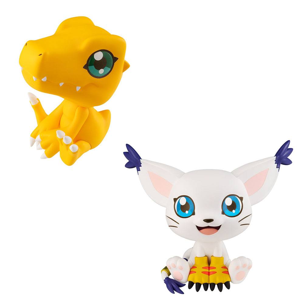 Estatuas Tailmon y Agumon Limited