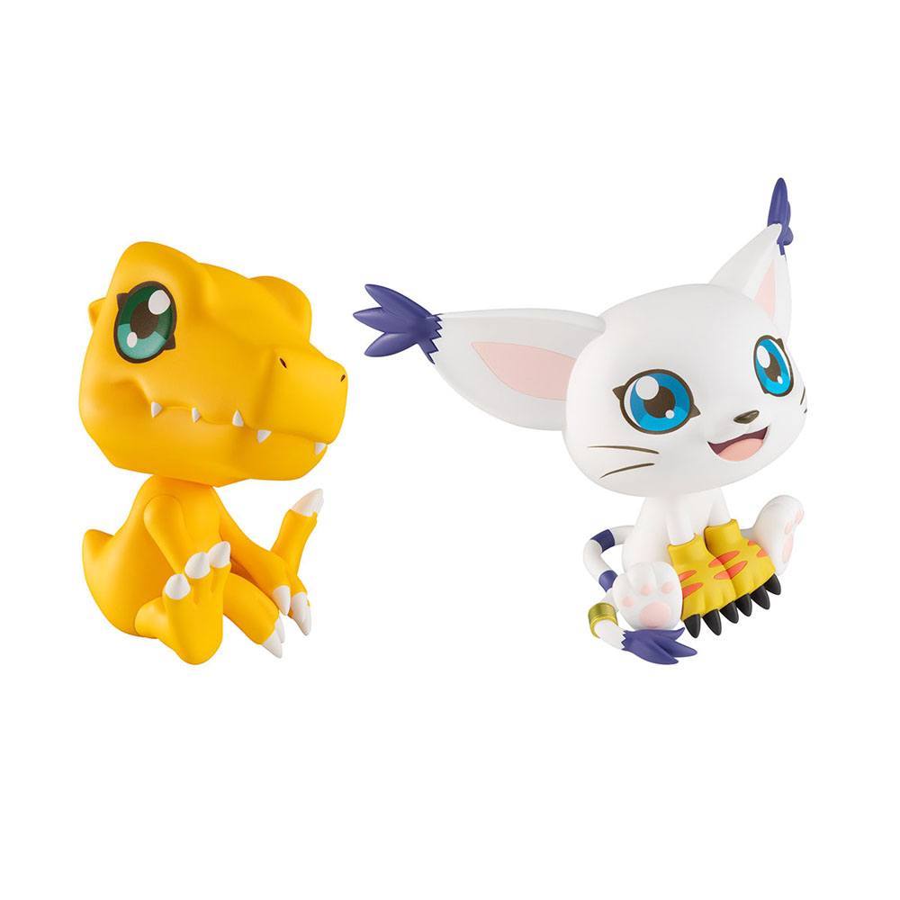 Estatuas Tailmon y Agumon Limited