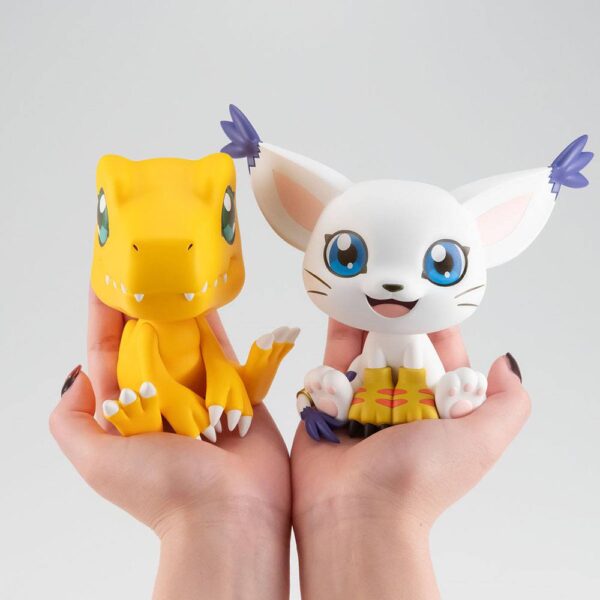 Estatuas Tailmon y Agumon Limited