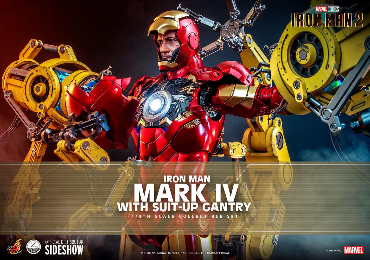 Figura Iron Man Mark IV Suit-Up