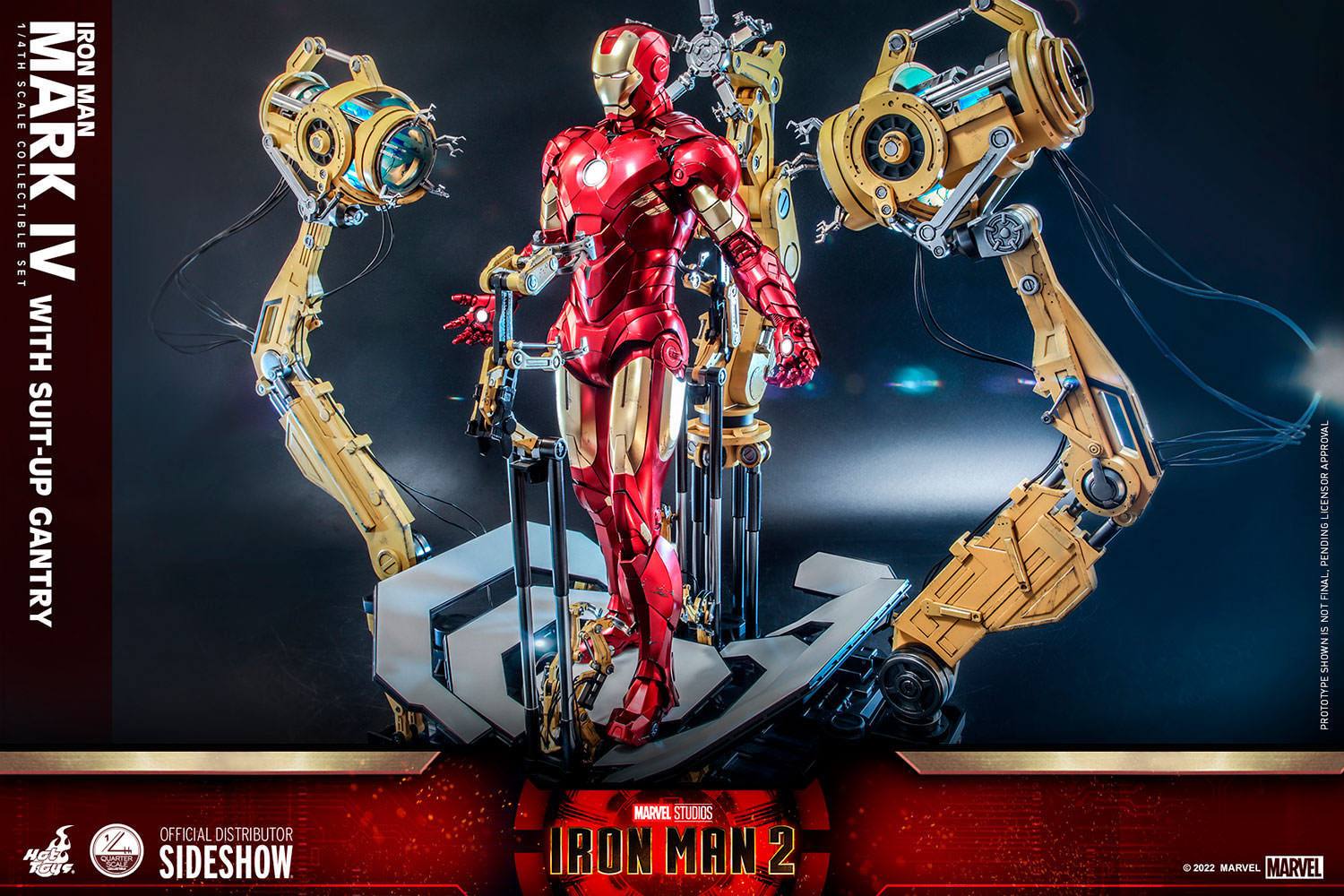 Figura Iron Man Mark IV Suit-Up