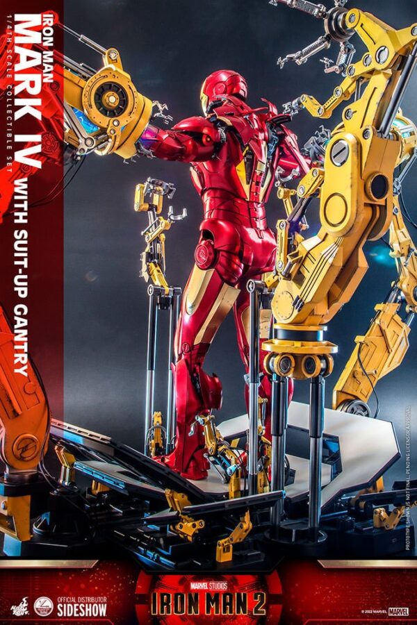 Figura Iron Man Mark IV Suit-Up