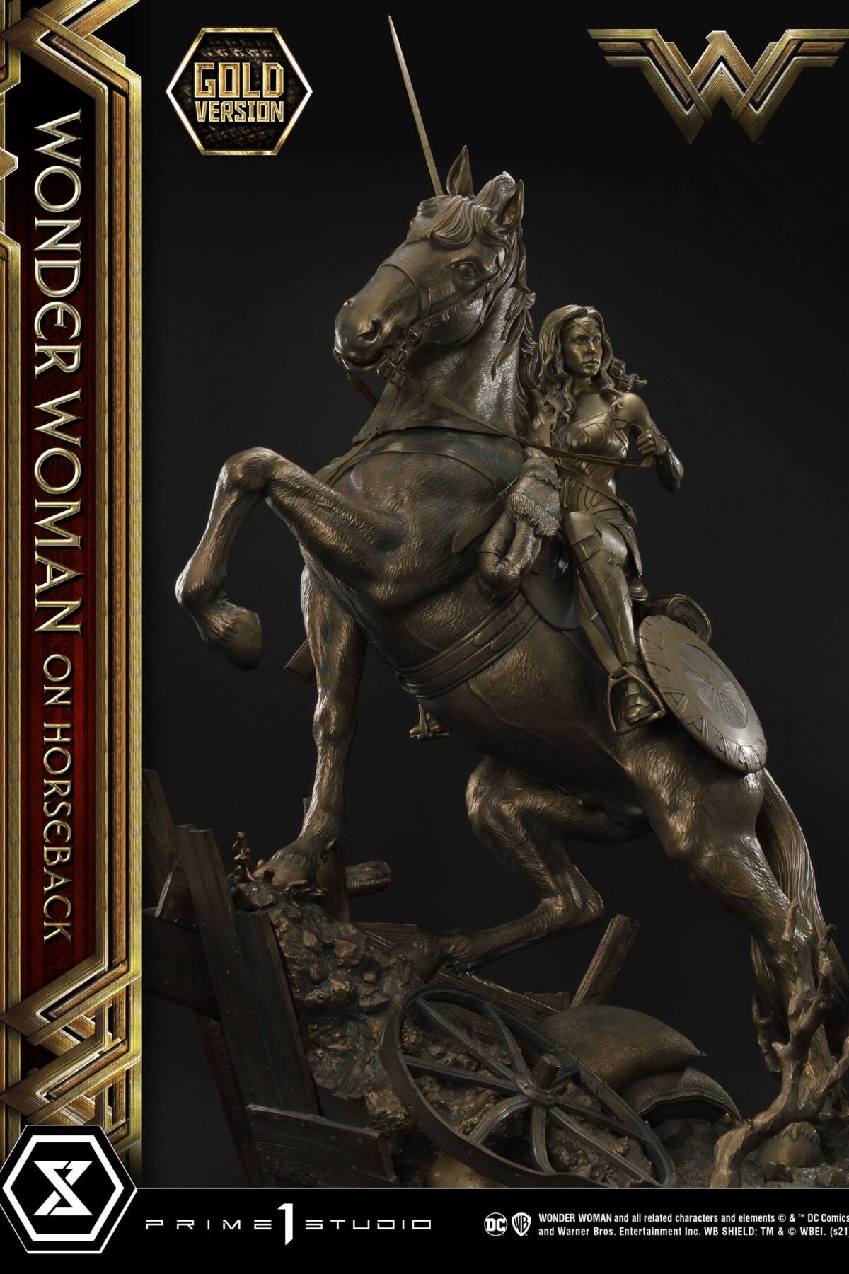 Descubre el apasionante mundo de Estatua Wonder Woman on Horseback.