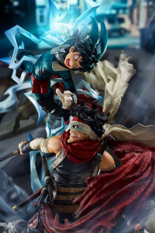 Descubre el apasionante mundo de Estatua Izuku Midoriya vs Stain.