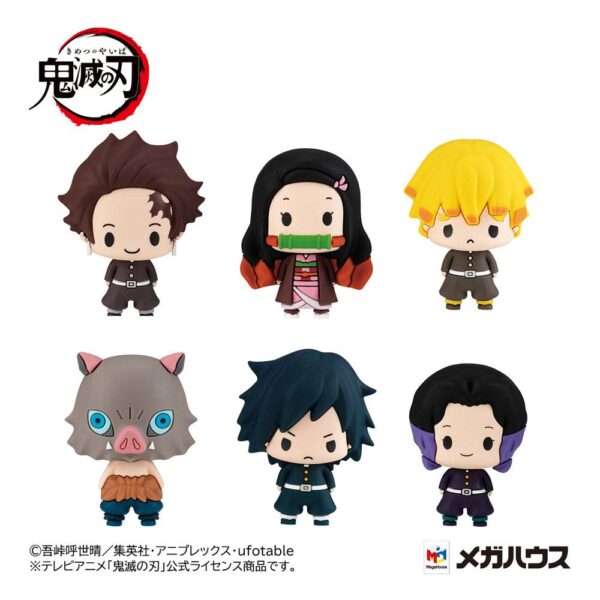 Pack de 6 Figuras Chokorin Mascot Series