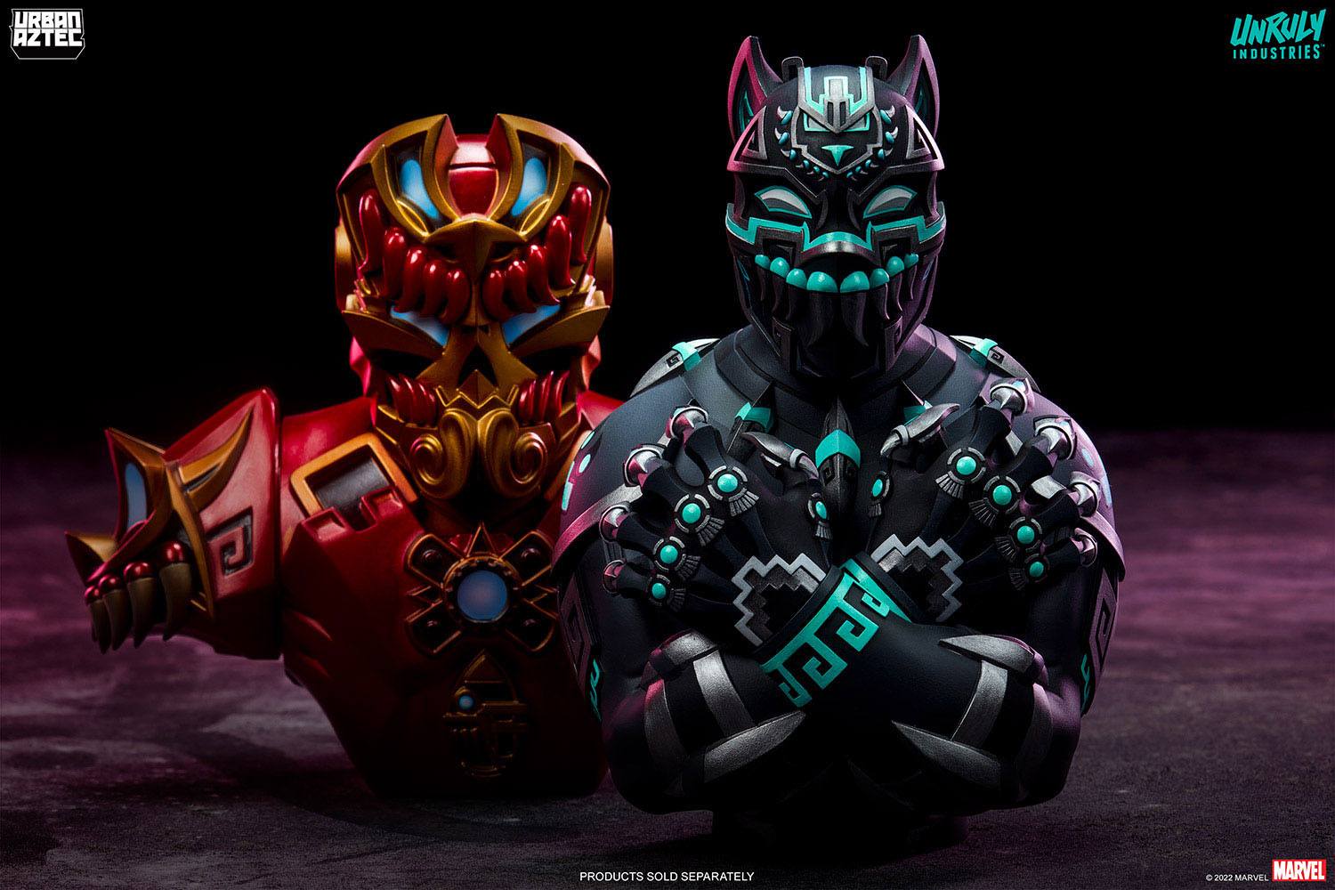 Busto Designer Collectible Black Panther