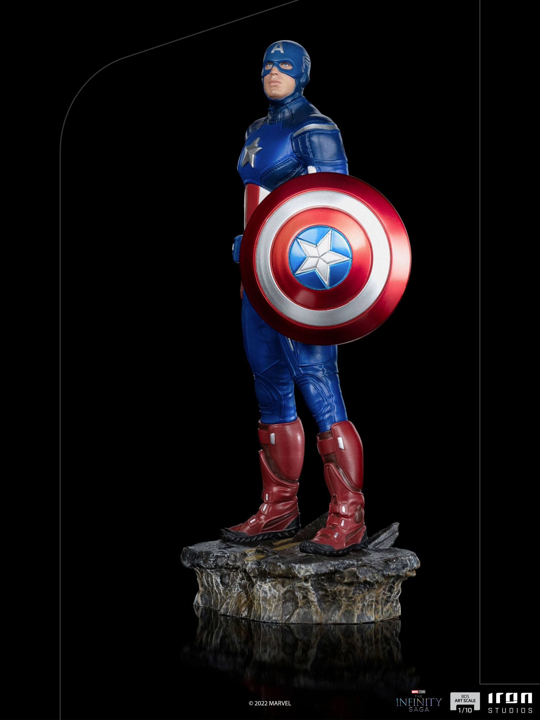 Estatua Captain America Battle of NY