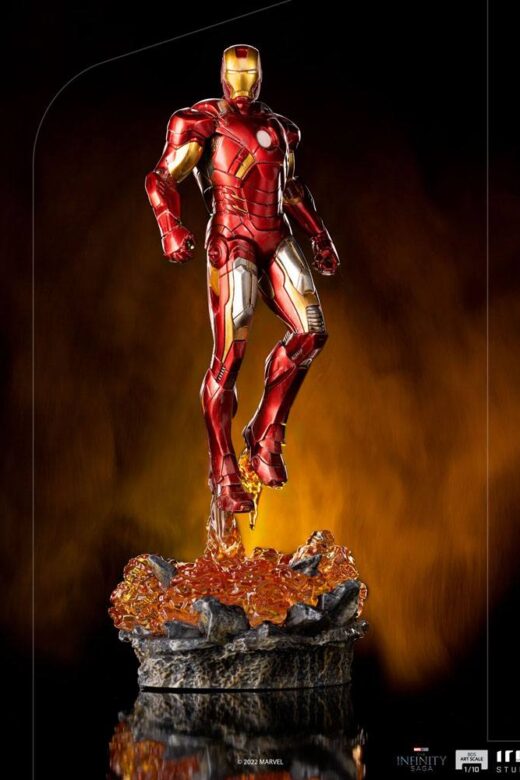 Estatua Iron Man Battle of NY