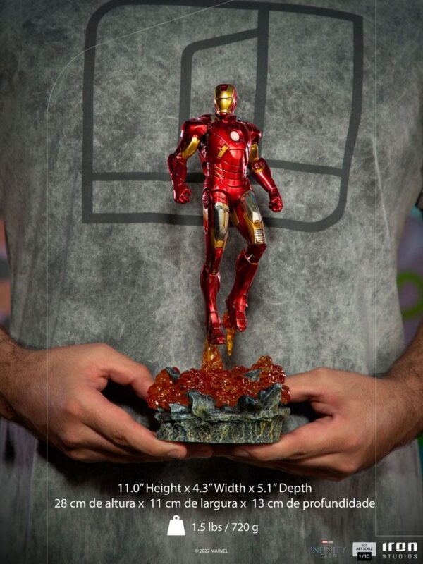 Estatua Iron Man Battle of NY