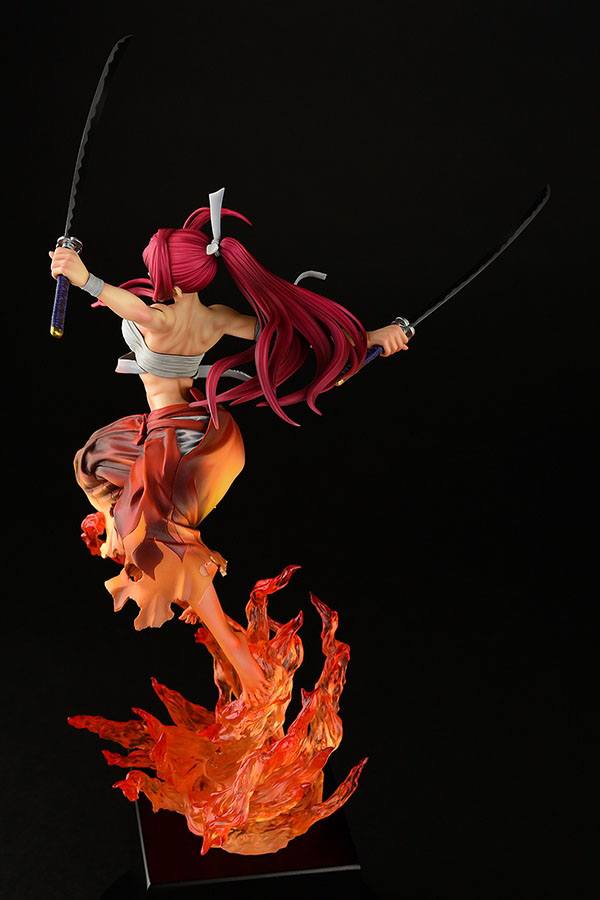 Estatua Erza Scarlet Samurai Kurenai