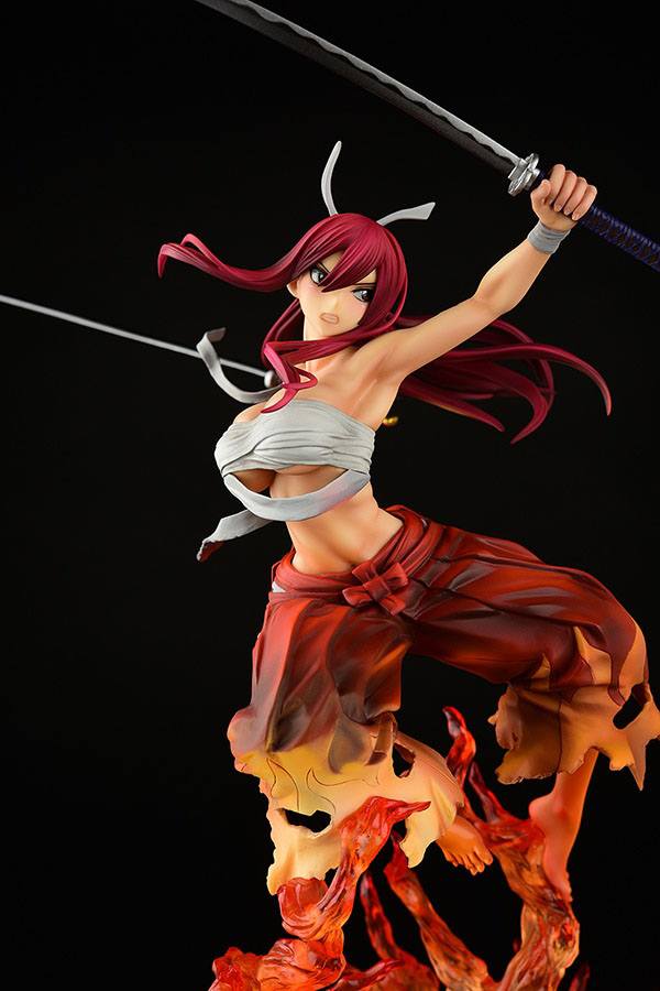 Estatua Erza Scarlet Samurai Kurenai