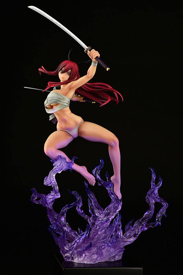 Estatua Erza Scarlet Samurai Shikkoku