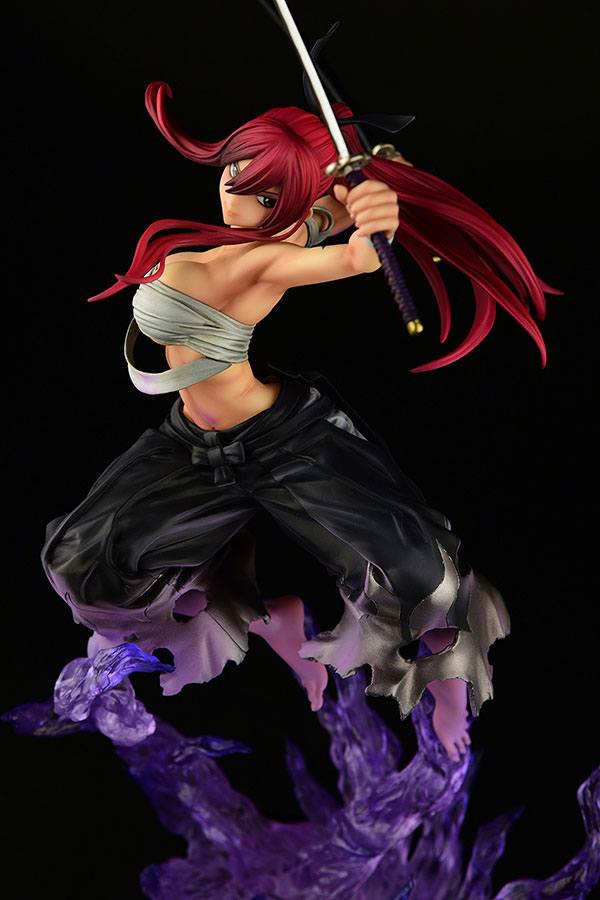 Estatua Erza Scarlet Samurai Shikkoku