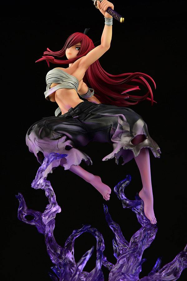 Estatua Erza Scarlet Samurai Shikkoku