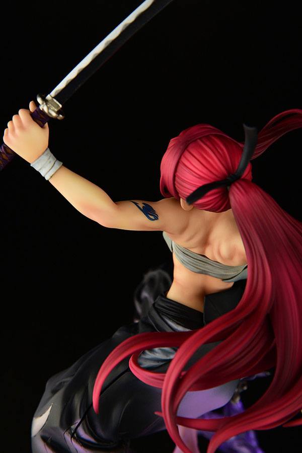 Estatua Erza Scarlet Samurai Shikkoku