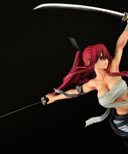 Estatua Erza Scarlet Samurai Shikkoku