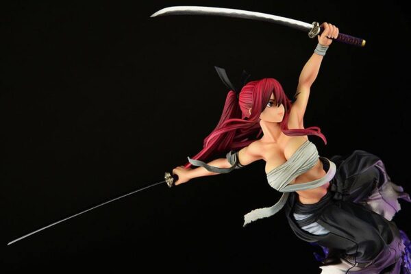 Estatua Erza Scarlet Samurai Shikkoku