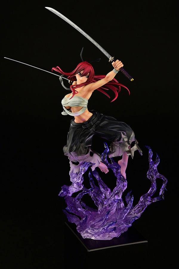 Estatua Erza Scarlet Samurai Shikkoku