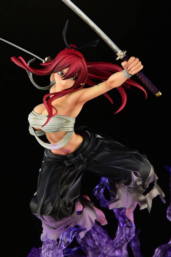 Estatua Erza Scarlet Samurai Shikkoku