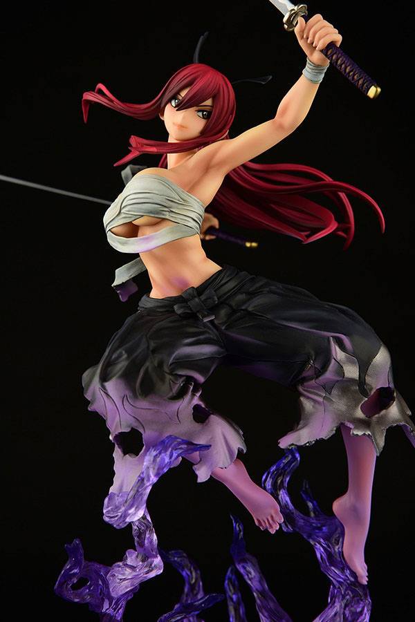 Estatua Erza Scarlet Samurai Shikkoku