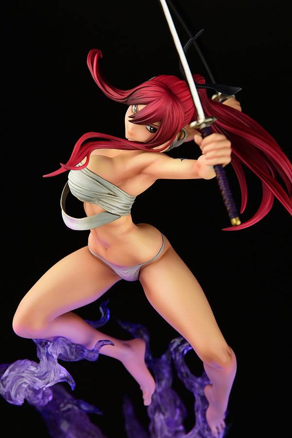 Estatua Erza Scarlet Samurai Shikkoku