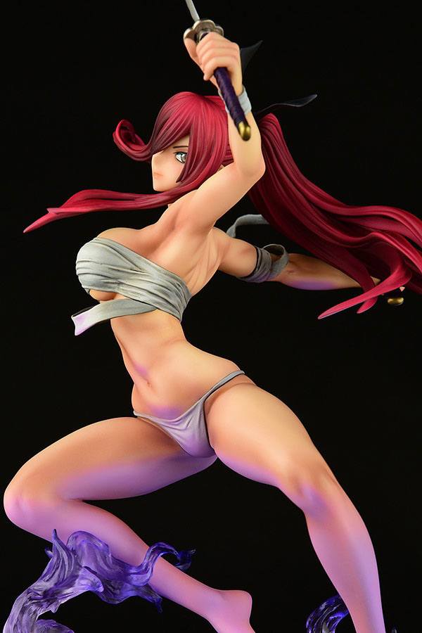 Estatua Erza Scarlet Samurai Shikkoku