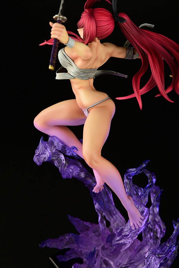 Estatua Erza Scarlet Samurai Shikkoku