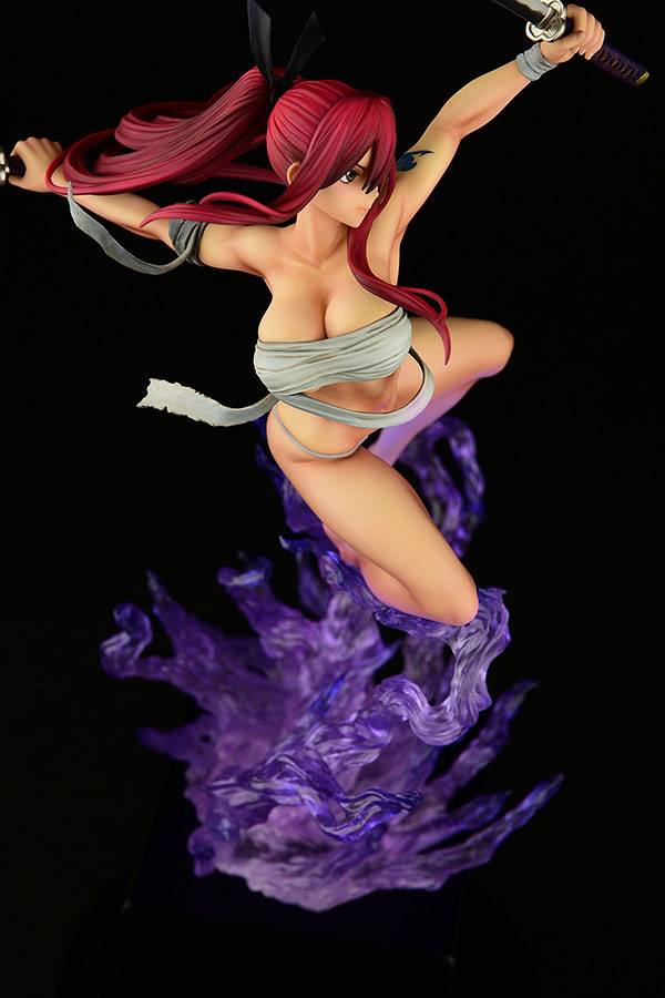 Estatua Erza Scarlet Samurai Shikkoku