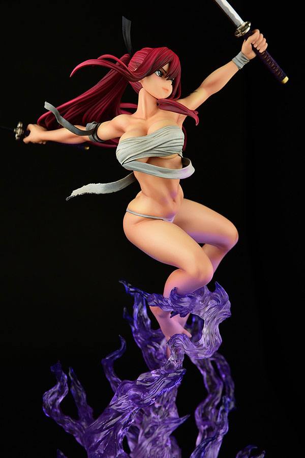 Estatua Erza Scarlet Samurai Shikkoku