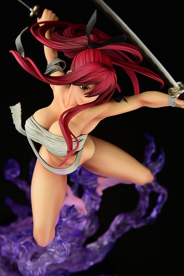 Estatua Erza Scarlet Samurai Shikkoku