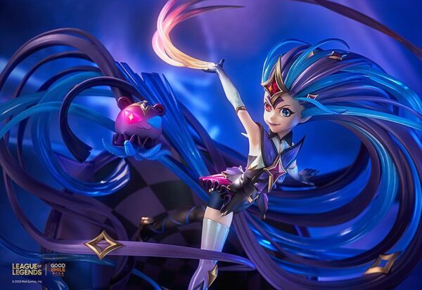 Descubre el apasionante mundo de Estatua Star Guardian Zoe.