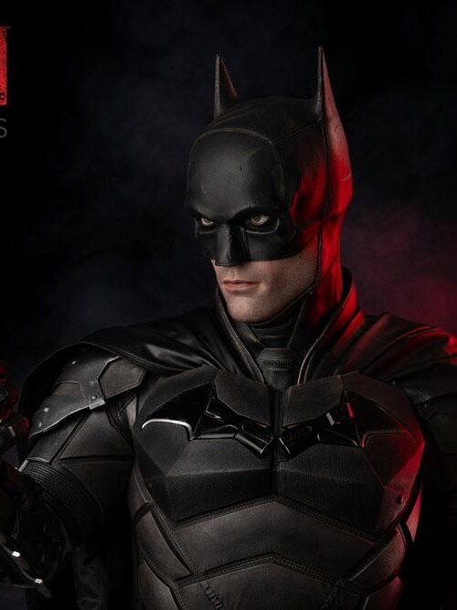 Descubre el apasionante mundo de Busto The Batman tamaño natural.