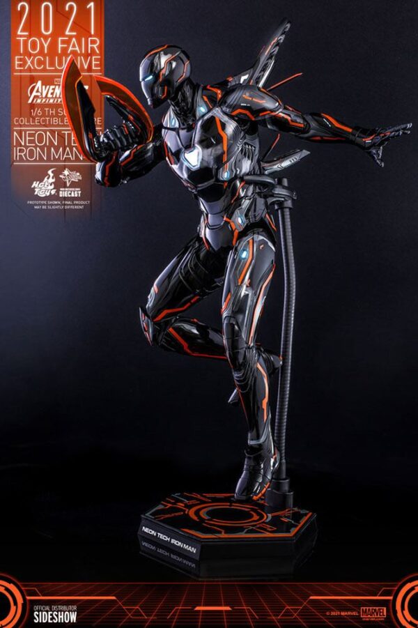 Figura Iron Man Neon Tech Fair