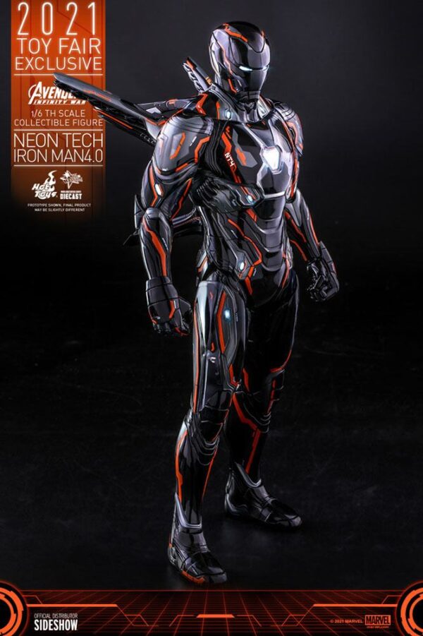 Figura Iron Man Neon Tech Fair