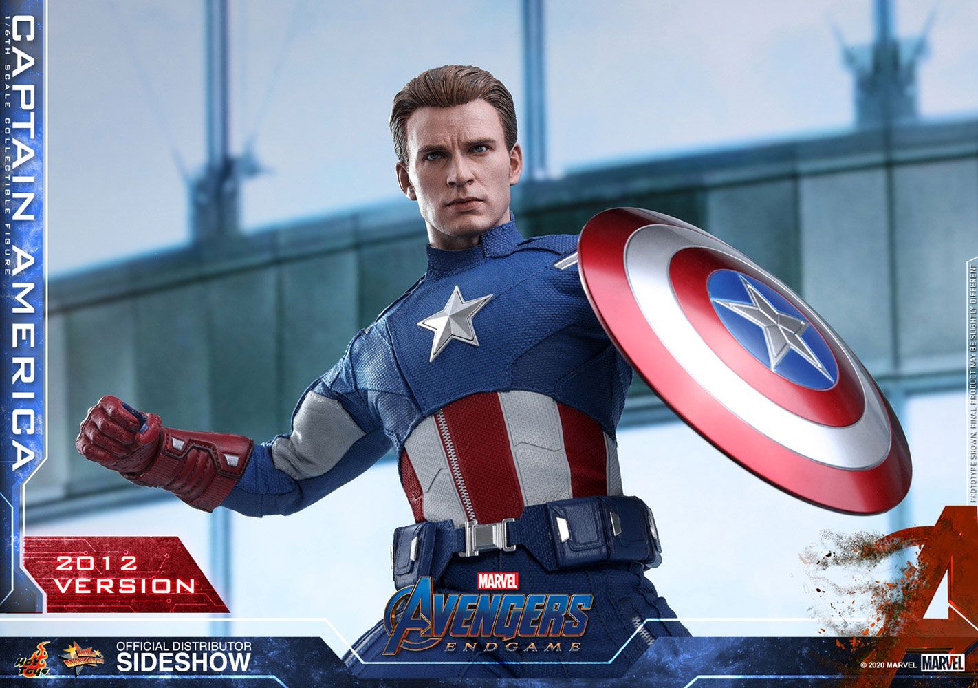 Figura Movie Masterpiece Captain America