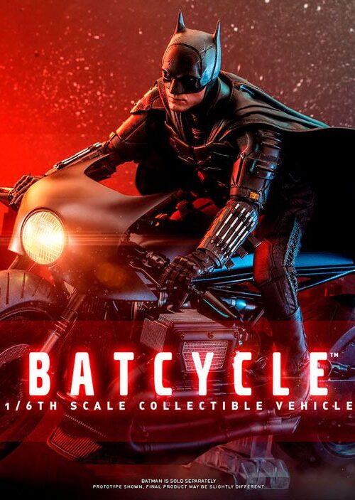 Vehiculo The Batman Masterpiece Batcycle