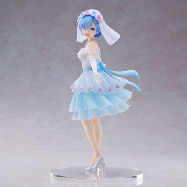 Estatua Rem Wedding 26cm » Tu Tienda Anime Descubre el apasionante mundo de Estatua Rem Wedding 26cm.
