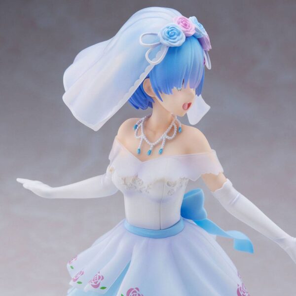 Estatua Rem Wedding 26cm » Tu Tienda Anime Descubre el apasionante mundo de Estatua Rem Wedding 26cm.