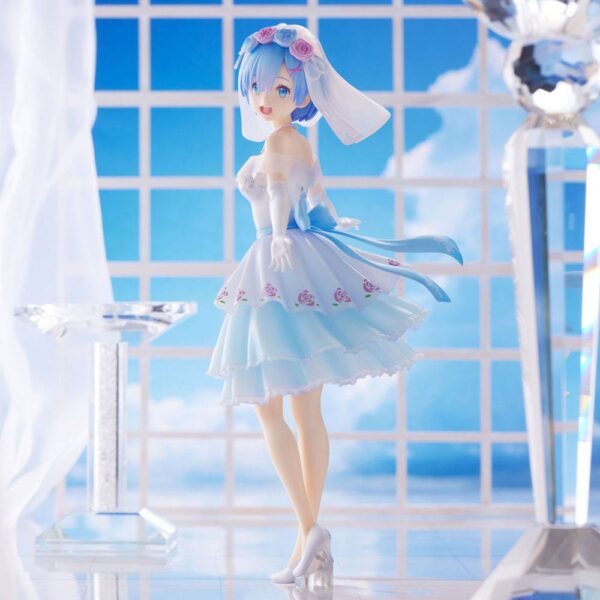 Estatua Rem Wedding 26cm » Tu Tienda Anime Descubre el apasionante mundo de Estatua Rem Wedding 26cm.