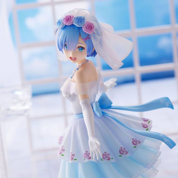 Estatua Rem Wedding 26cm » Tu Tienda Anime Descubre el apasionante mundo de Estatua Rem Wedding 26cm.