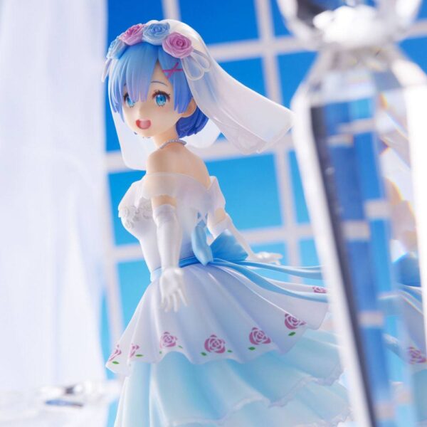 Estatua Rem Wedding 26cm » Tu Tienda Anime Descubre el apasionante mundo de Estatua Rem Wedding 26cm.