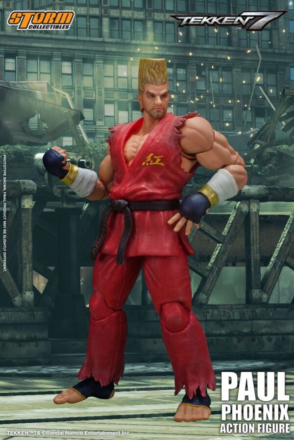 Figura Tekken Paul Phoenix