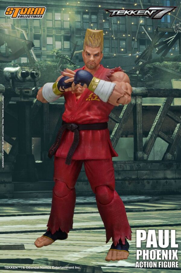 Figura Tekken Paul Phoenix