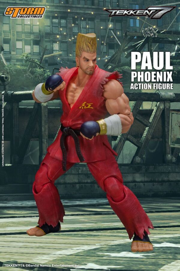 Figura Tekken Paul Phoenix