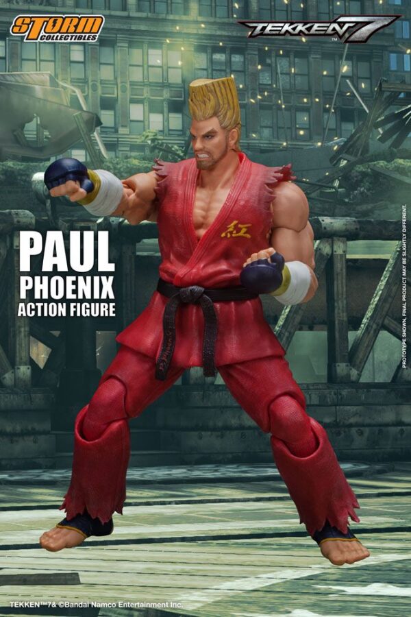 Figura Tekken Paul Phoenix